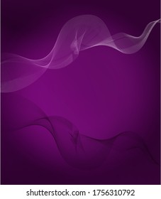 fondo oscuro abstracto con curvas. Vector
