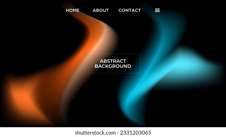ABSTRACT DARK BACKGROUND ELEGANT GRADIENT SMOOTH COLORFUL COLOR DESIGN VECTOR TEMPLATE GOOD FOR MODERN WEBSITE, WALLPAPER, COVER DESIGN 