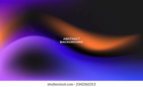 ABSTRACT DARK BACKGROUND ELEGANT GRADIENT MESH SMOOTH COLOR DESIGN VECTOR TEMPLATE GOOD FOR MODERN WEBSITE, WALLPAPER, COVER DESIGN 