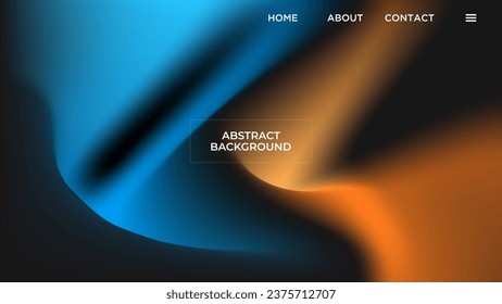 ABSTRACT DARK BACKGROUND ELEGANT GRADIENT MESH SMOOTH COLOR DESIGN VECTOR TEMPLATE GOOD FOR MODERN WEBSITE, WALLPAPER, COVER DESIGN 