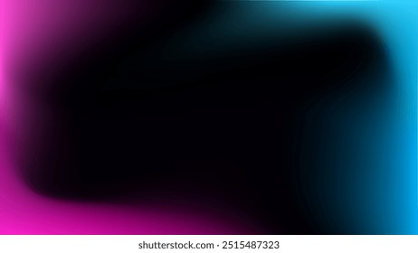 ABSTRACT DARK BACKGROUND ELEGANT GRADIENT MESH BLUE PINK SMOOTH COLOR DESIGN VECTOR TEMPLATE GOOD FOR MODERN WEBSITE, WALLPAPER, COVER DESIGN 
