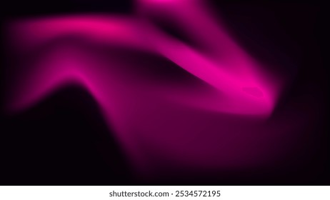 ABSTRACT DARK BACKGROUND ELEGANT GRADIENT MESH PINK SMOOTH COLOR DESIGN VECTOR TEMPLATE GOOD FOR MODERN WEBSITE, WALLPAPER, COVER DESIGN 