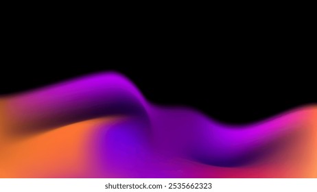 ABSTRATO FUNDO ESCURO ELEGANTE GRADIENTE MALHA LARANJA LARANJA LISO MODELO DE VETOR DE DESIGN DE COR BOM PARA SITE MODERNO, PAPEL DE PAREDE, DESIGN DE CAPA 