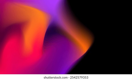 FONDO OSCURO Abstractas MALLA DE GRADIENTE ELEGANTE PÚRPURA ROSA NARANJA DISEÑO DE COLOR LISO PLANTILLA DE VECTOR BUENO PARA EL SITIO WEB MODERNO, FONDO DE PANTALLA, DISEÑO DE CUBIERTA 