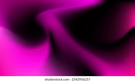 ABSTRACT DARK BACKGROUND ELEGANT GRADIENT MESH PINK SMOOTH COLOR DESIGN VECTOR TEMPLATE GOOD FOR MODERN WEBSITE, WALLPAPER, COVER DESIGN 