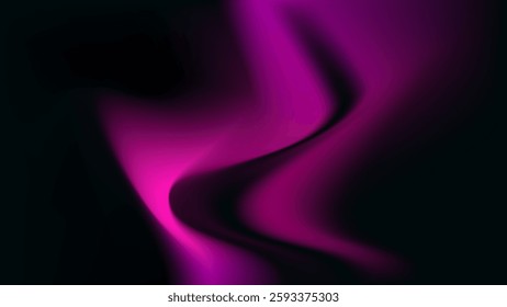 ABSTRACT DARK BACKGROUND ELEGANT GRADIENT MESH PINK SMOOTH COLOR BLURRED DESIGN VECTOR TEMPLATE GOOD FOR MODERN WEBSITE, WALLPAPER, COVER DESIGN 