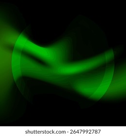 ABSTRACT DARK BACKGROUND ELEGANT GRADIENT MESH GREEN SMOOTH COLOR DESIGN VECTOR TEMPLATE GOOD FOR MODERN WEBSITE, WALLPAPER, COVER DESIGN 