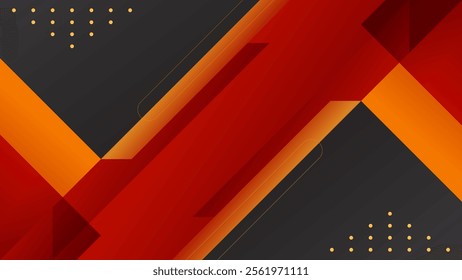 ABSTRACT DARK BACKGROUND ELEGANT RED GRADIENT SMOOTH LIQUID COLORFUL DESIGN WITH GEOMETRIC SHAPES VECTOR TEMPLATE GOOD FOR MODERN WEBSITE, WALLPAPER, COVER DESIGN 