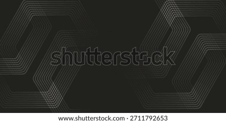 Abstract dark background featuring intricate light grey geometric hexagonal line patterns, creating a modern and technological visual effect with depth and complexity.
