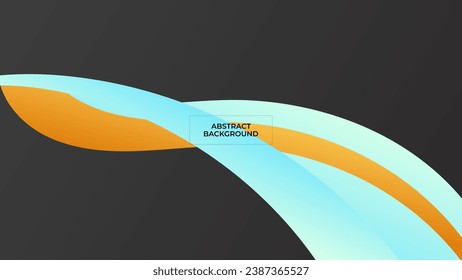 ANTECEDENTES OSCUROS ABSTRACTOS CON FORMAS GEOMÉTRICAS DISEÑO DE COLOR LÍQUIDO GRADIENTE AZUL NARANJA SENCILLO BUENO PARA SITIOS WEB MODERNOS, PAPEL DE PARED, DISEÑO DE CUBIERTA 