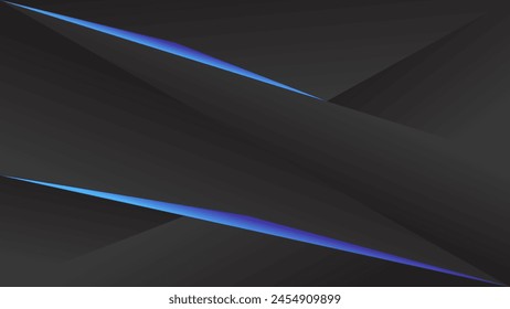 ABSTRACTAS FONDO OSCURO CON FORMAS GEOMÉTRICAS DEGRADADO AZUL DISEÑO DE COLOR PLANTILLA DE VECTOR BUENO PARA SITIO WEB MODERNO, FONDO DE PANTALLA, DISEÑO DE CUBIERTA, PÁGINA DE ATERRIZAJE
