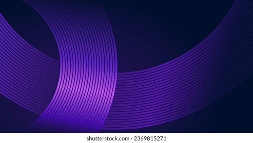 abstract dark background with glowing colorful lines technology