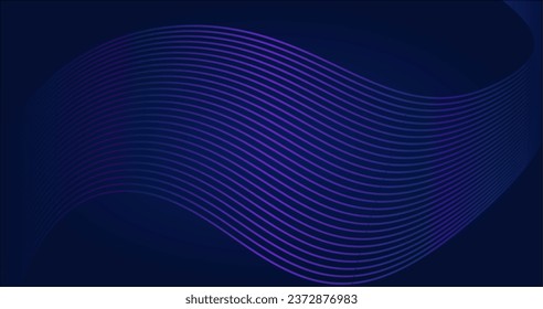 abstract dark background with glowing lines