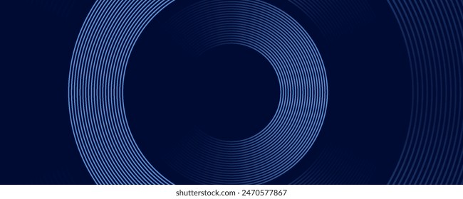 abstract dark background with glowing lines circles