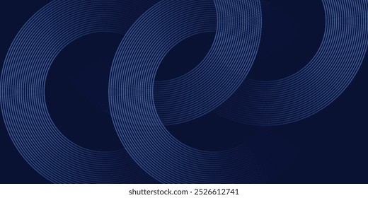 abstract dark background with glowing lines circles