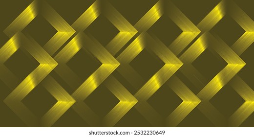 Fondo oscuro abstracto con líneas brillantes círculos
