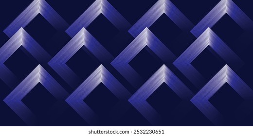 Fondo oscuro abstracto con líneas brillantes círculos
