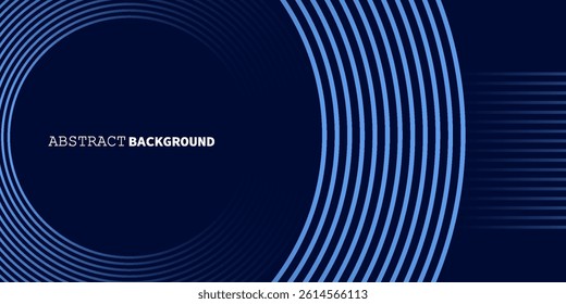 abstract dark background with glowing lines circles