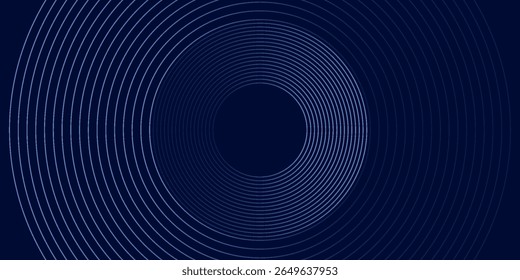 abstract dark background with glowing lines circles