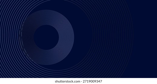 abstract dark background with glowing lines circles