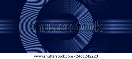 abstract dark background with glowing lines circles