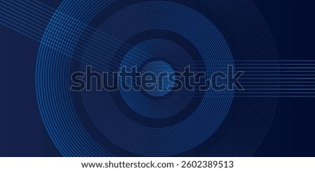 abstract dark background with glowing lines circles