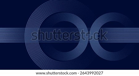 abstract dark background with glowing lines circles