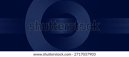 abstract dark background with glowing lines circles