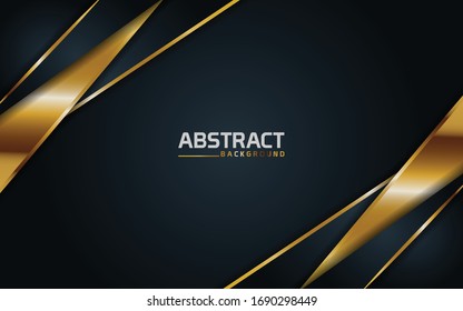
Abstract dark background with golden lines