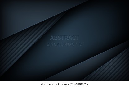 abstract dark background gradient shapes. navy blue modern texture background
