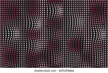 abstract dark background grid volume vector image