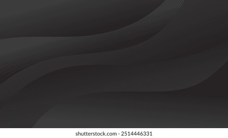ABSTRACT DARK BACKGROUND WITH HAND DRAWN SHAPES GRADIENT COLOR DESIGN VECTOR TEMPLATE GOOD FOR MODERN WEBSITE, WALLPAPER, COVER DESIGN, LANDING PAGE