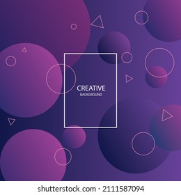Abstract dark background icon. Vector illustration eps 10.