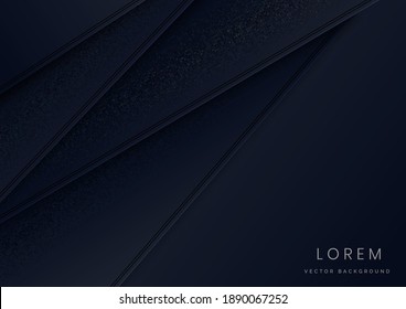 Resumen de fondo oscuro con capas de decoración que deslumbra elementos puntos con espacio de copia para texto. Puede usar para publicidad, afiche, plantilla, presentación comercial. Ilustración del vector