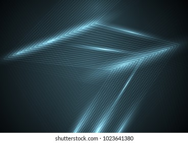 abstract dark background with lines.vector Illustration