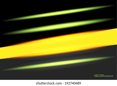 abstract dark background with neon lights effect
