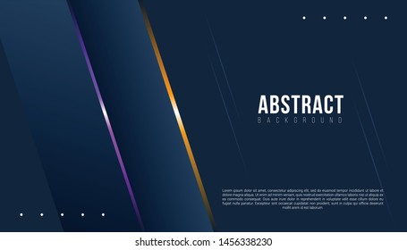 Abstract Dark Background Orange Gradient Lines