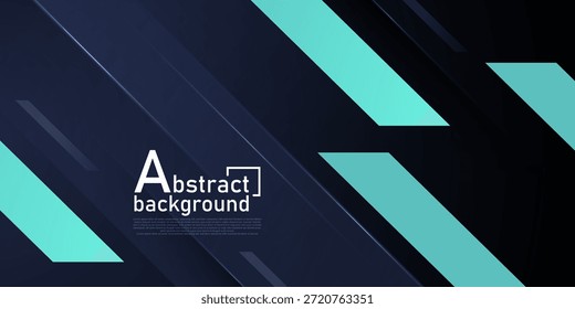 Abstractas fondo oscuro con superposición de rayas verdes en forma de flecha patrón elemento diseño de concepto de patrón. Estilo de Anuncio fresco y moderno. Vector Eps10