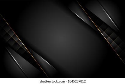 Resumen de fondo oscuro con capa de textura superpuesta y combinación de forma moderna.