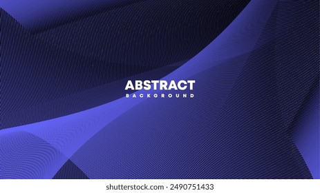 fondo oscuro abstracto, ondas de línea púrpura, papel pintado abstracto, Plantilla de tarjeta de visita, presentación y Anuncio