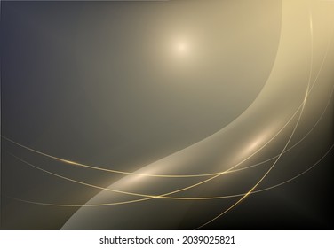 Abstrakter dunkler Hintergrund mit glatten Linien.