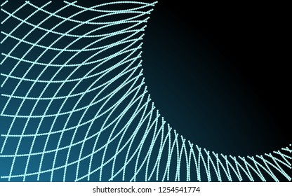 
abstract dark background with spiral beads lines vector