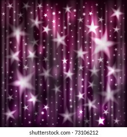 Abstract dark background with stars