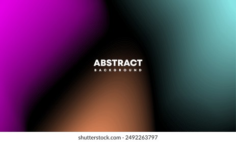 abstract dark background, trendy color gradient, greeting card template, presentation template, website, business card