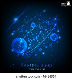 Abstract dark background. Vector