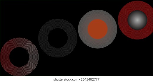 Abstract dark black  background. Design gradient dark black green desktop wallpaper. Gradient dark desktop wallpaper background