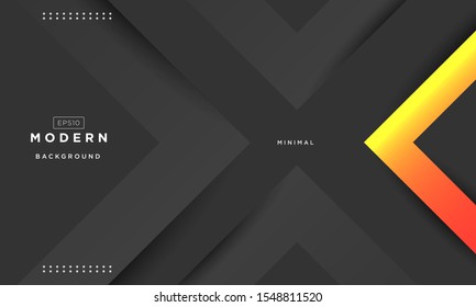 abstract dark black background minimal, abstract geometric overlay digital background, modern landing page concept vector.