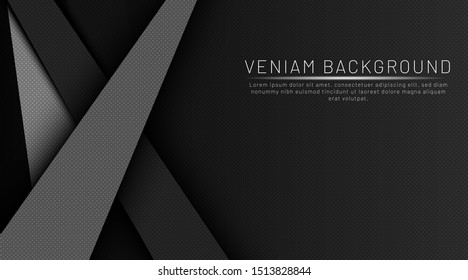 Abstract dark and black background overlap color vector illustration eps 10 for the company