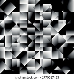 Abstract dark black  background vector image