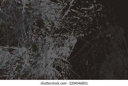 Resumen vector de fondo de textura de grunge negro oscuro